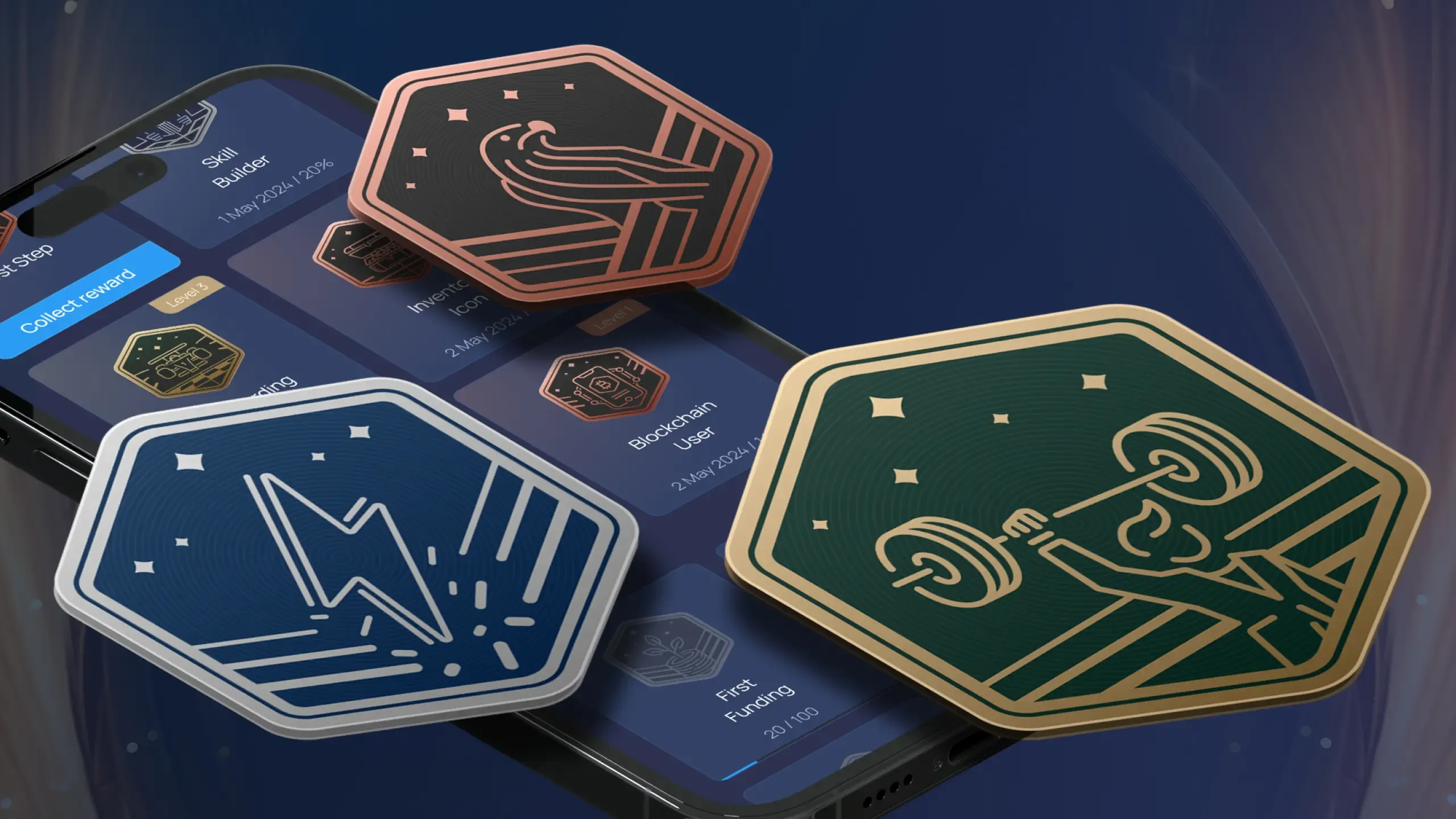 Gamification system — screen 1